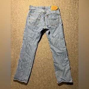 Levis 501 jeans men’s 32x30 blue Original Straight Fit button fly cotton work